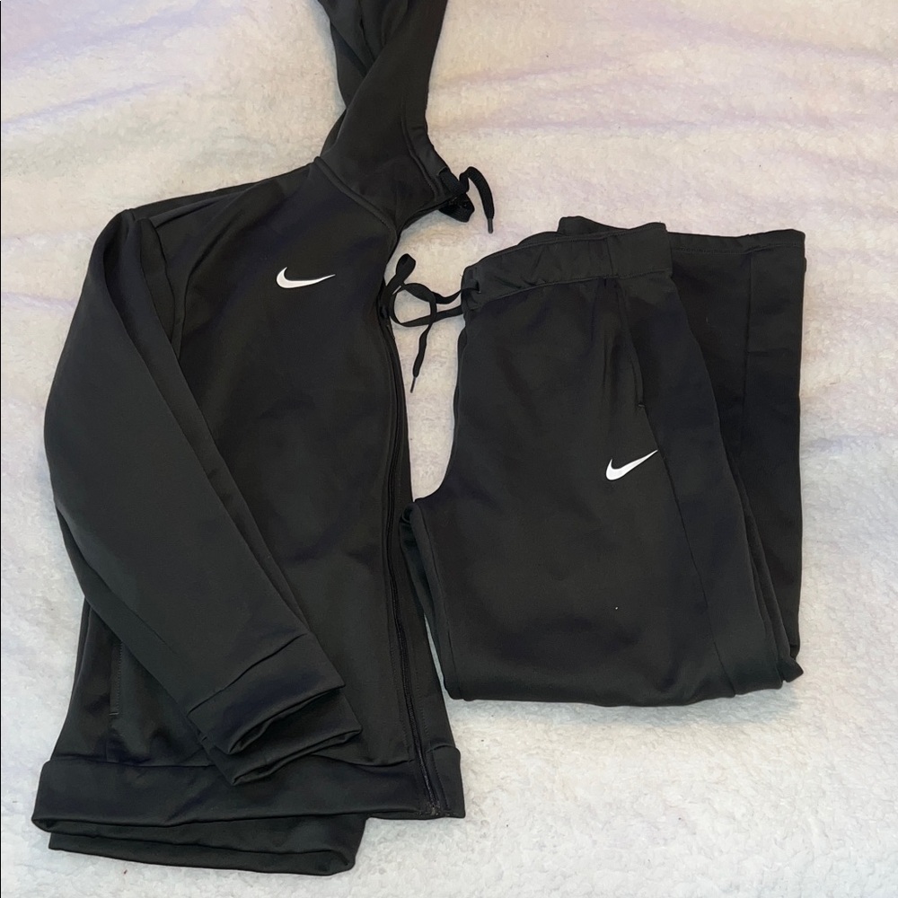 Nike Dark Grey Hoodie and Joggers Set